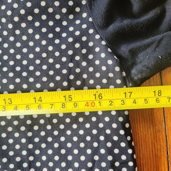 Joe Fresh Polka Dot Top, sz Small 🛒Add-for-$5 - Picture 4 of 8